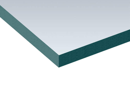 10mm thick toughened glass  - dubbed edges - Balustrade Components UK Ltd