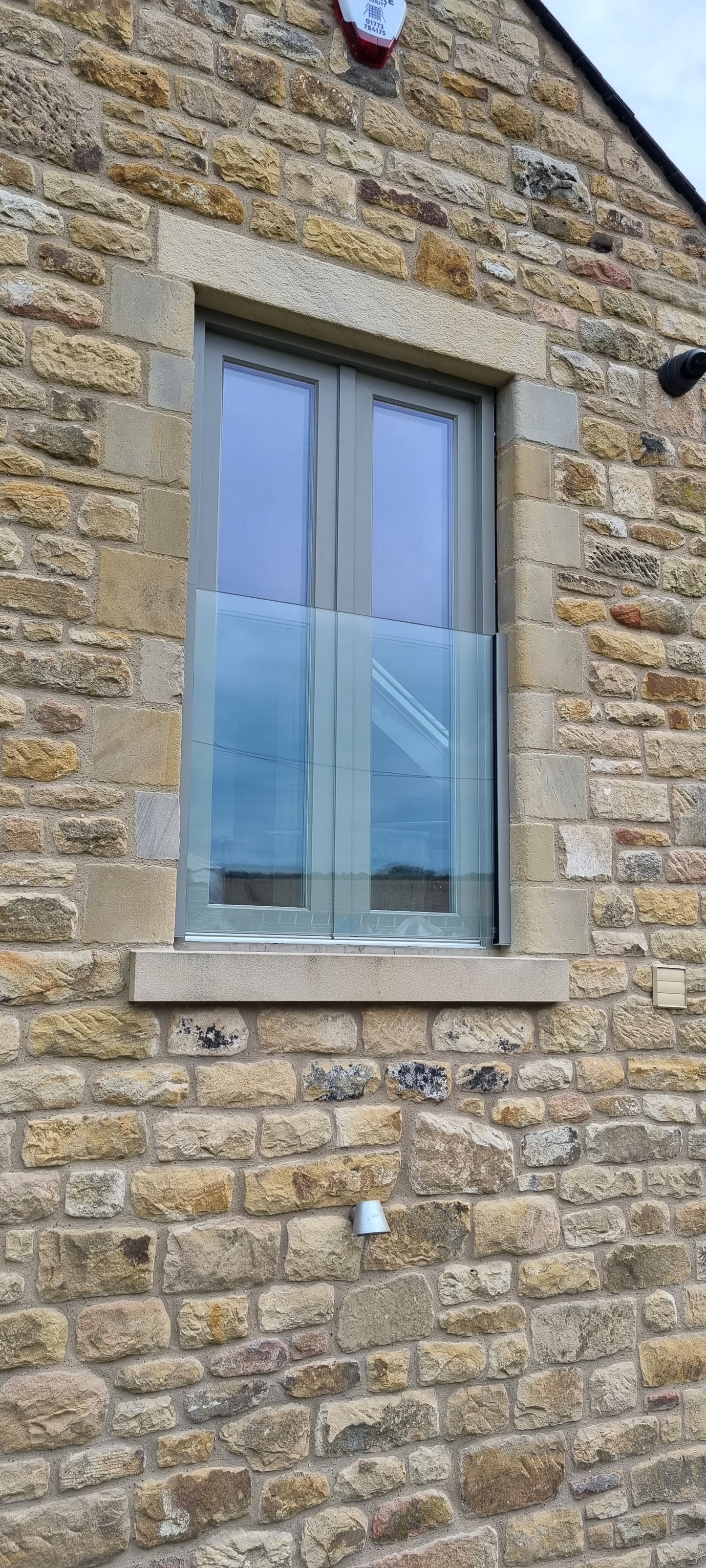 Balmero Juliet Balcony System - glass included - Balustrade Components UK Ltd