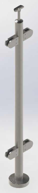 Baluster Posts - Brushed finish - 42.4mm diameter - GRADE 304
