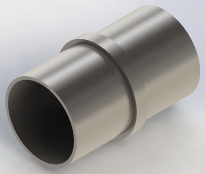 Straight Tube Connector for Round Tube - Balustrade Components UK Ltd
